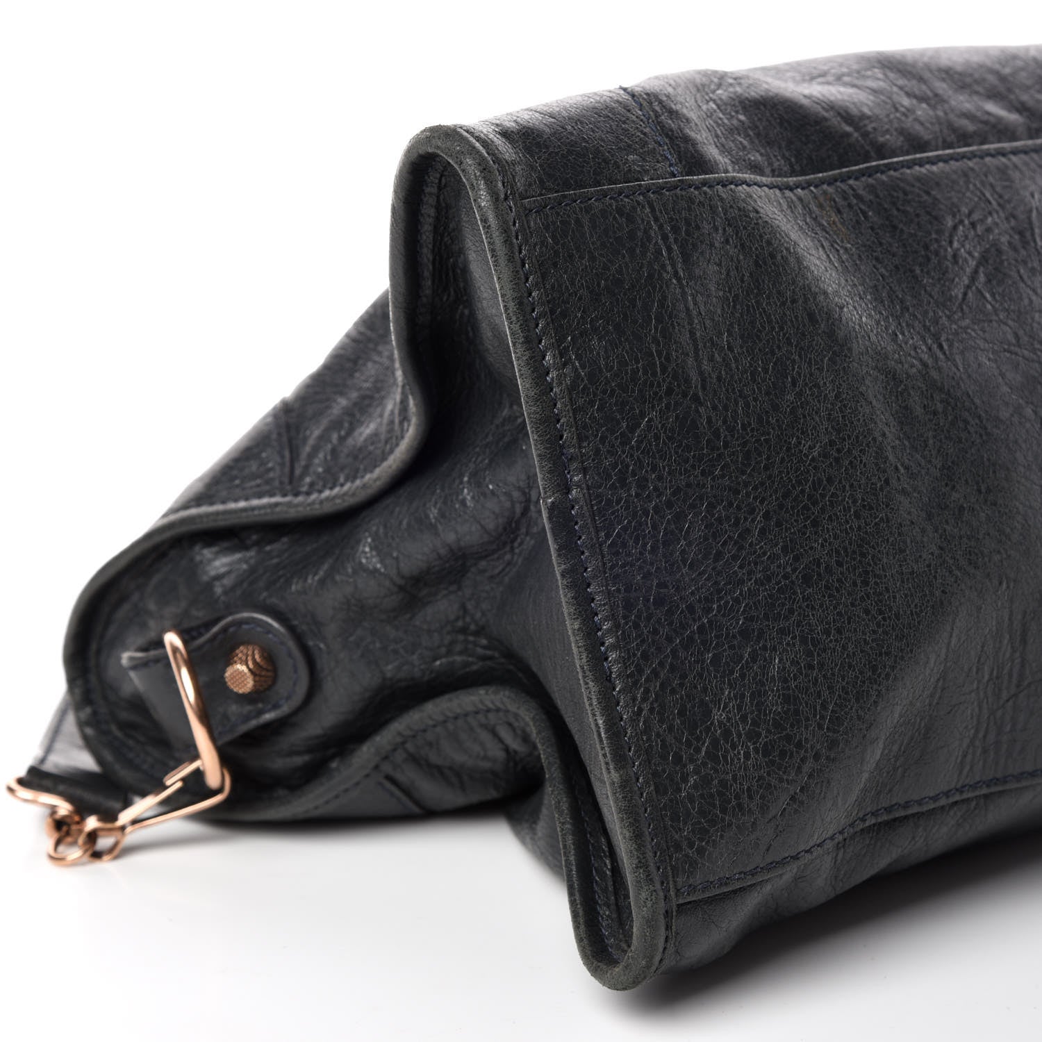 Balenciaga Agneau Giant 12 Rose Gold Hardware Part Time Anthracite 6 of 16