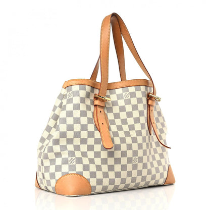 Louis Vuitton Damier Azur Hampstead MM 3 of 25