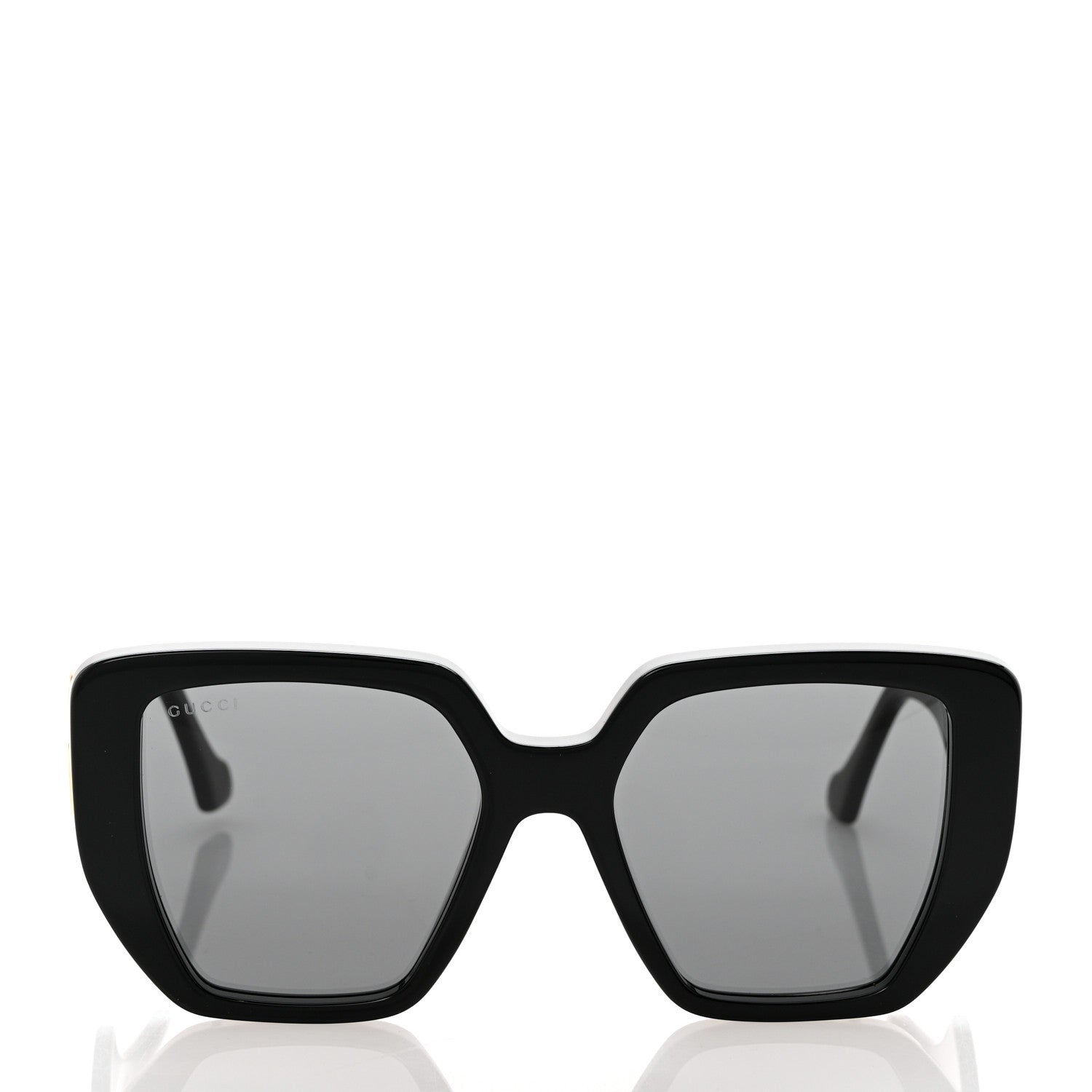 Gucci Acetate Square Frame Sunglasses GG0956S Black 2 of 8