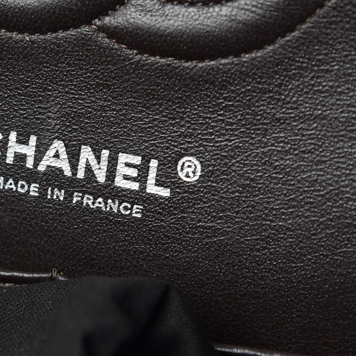 Chanel Caviar Quilted Medium Double Flap Brown 9 of 12