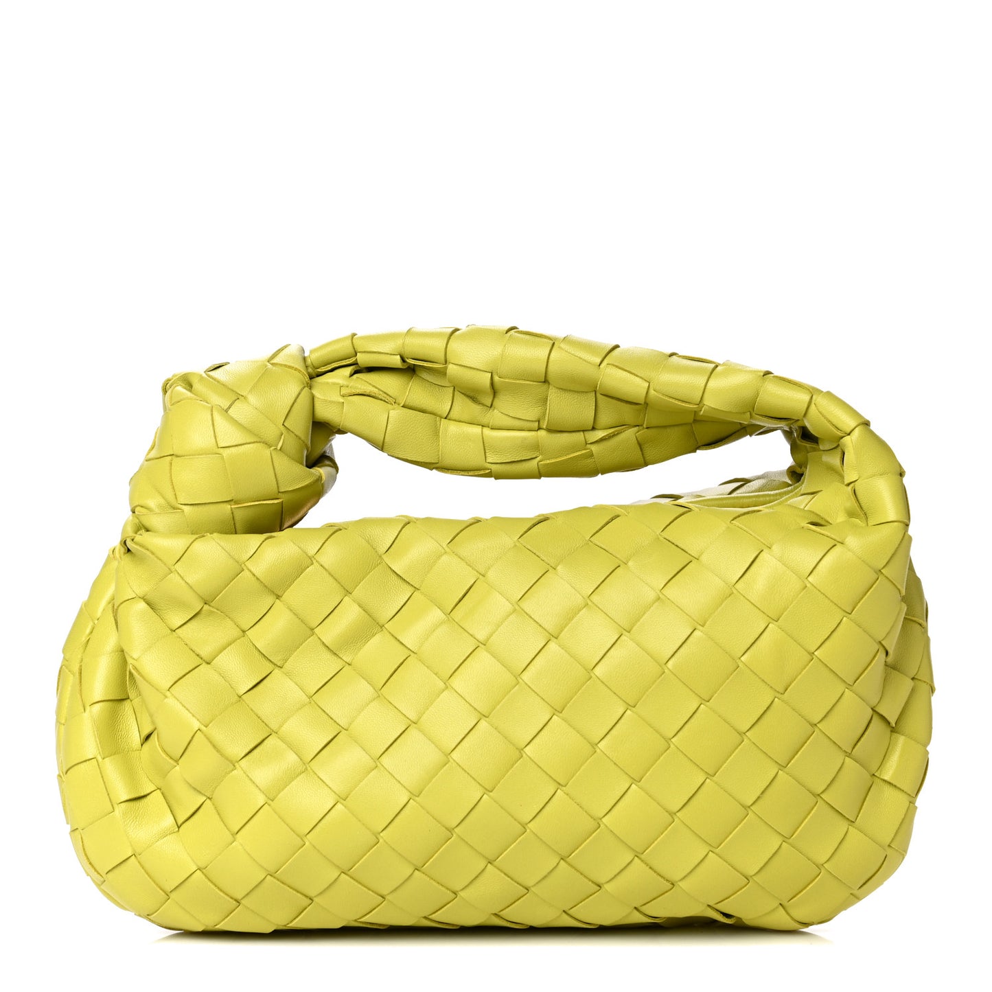 Nappa Intrecciato Mini Jodie Kiwi