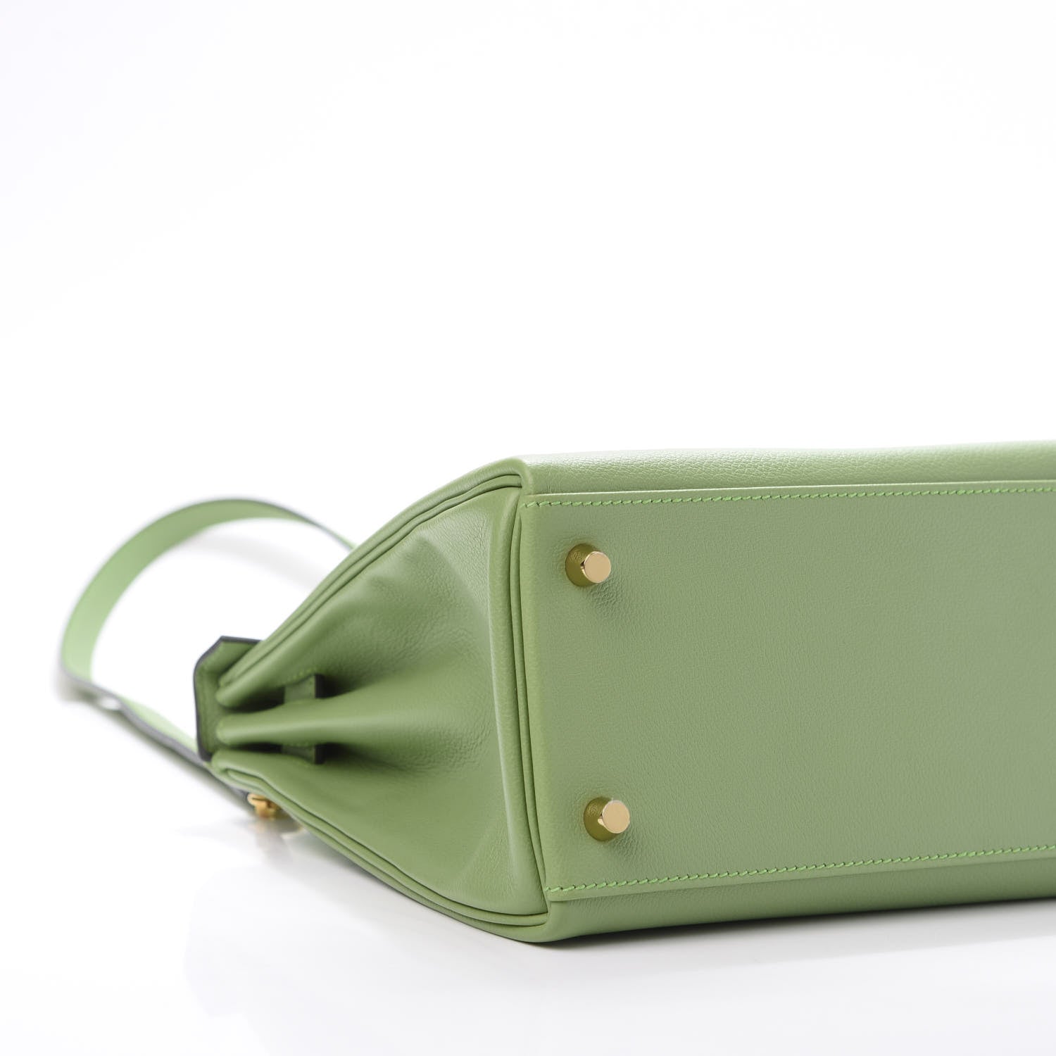 Hermes Evercolor Kelly Retourne 28 Vert Criquet 8 of 13