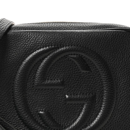 Gucci Pebbled Calfskin Small Soho Disco Bag Black 8 of 10