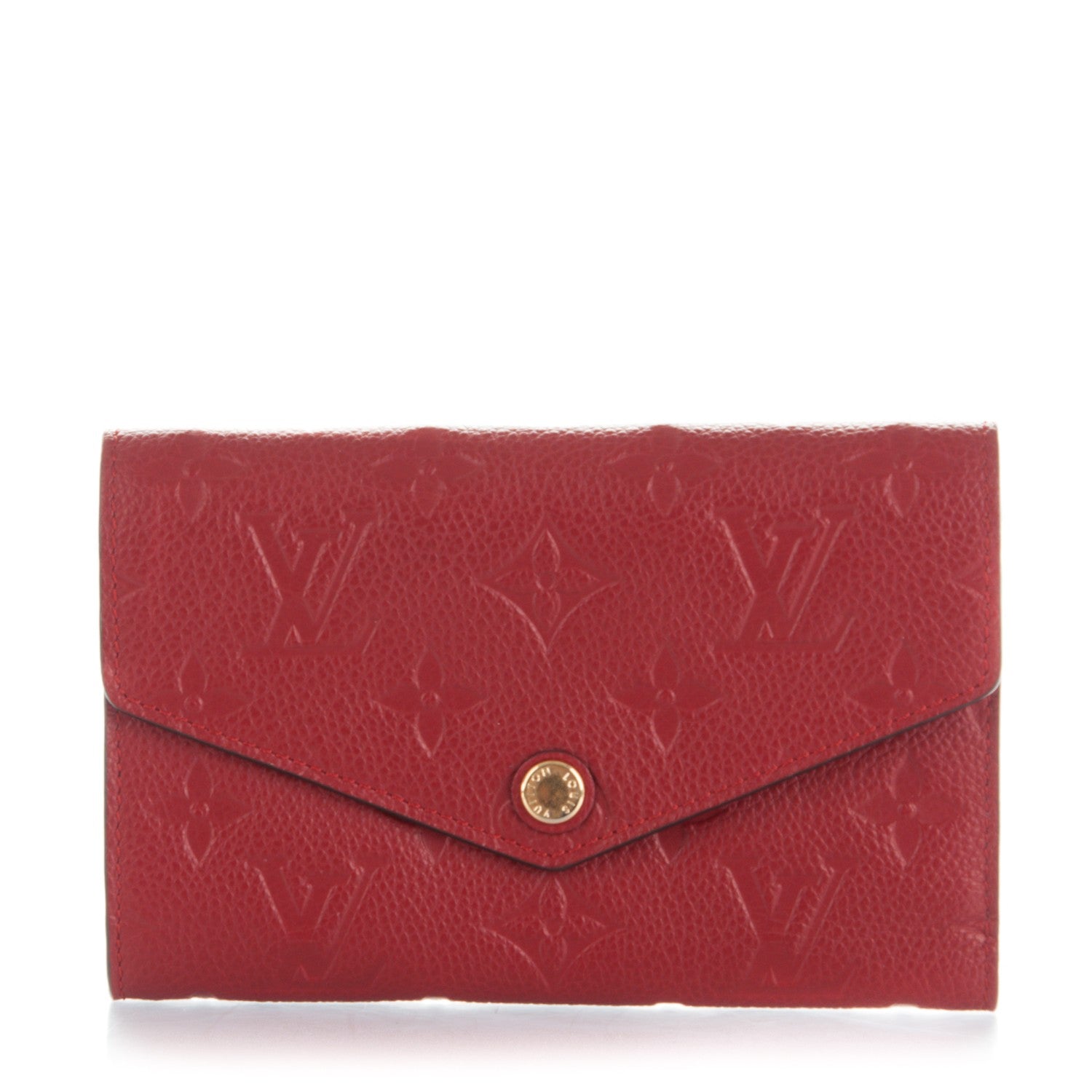 Louis Vuitton Empreinte Compact Curieuse Wallet Cherry 1 of 7