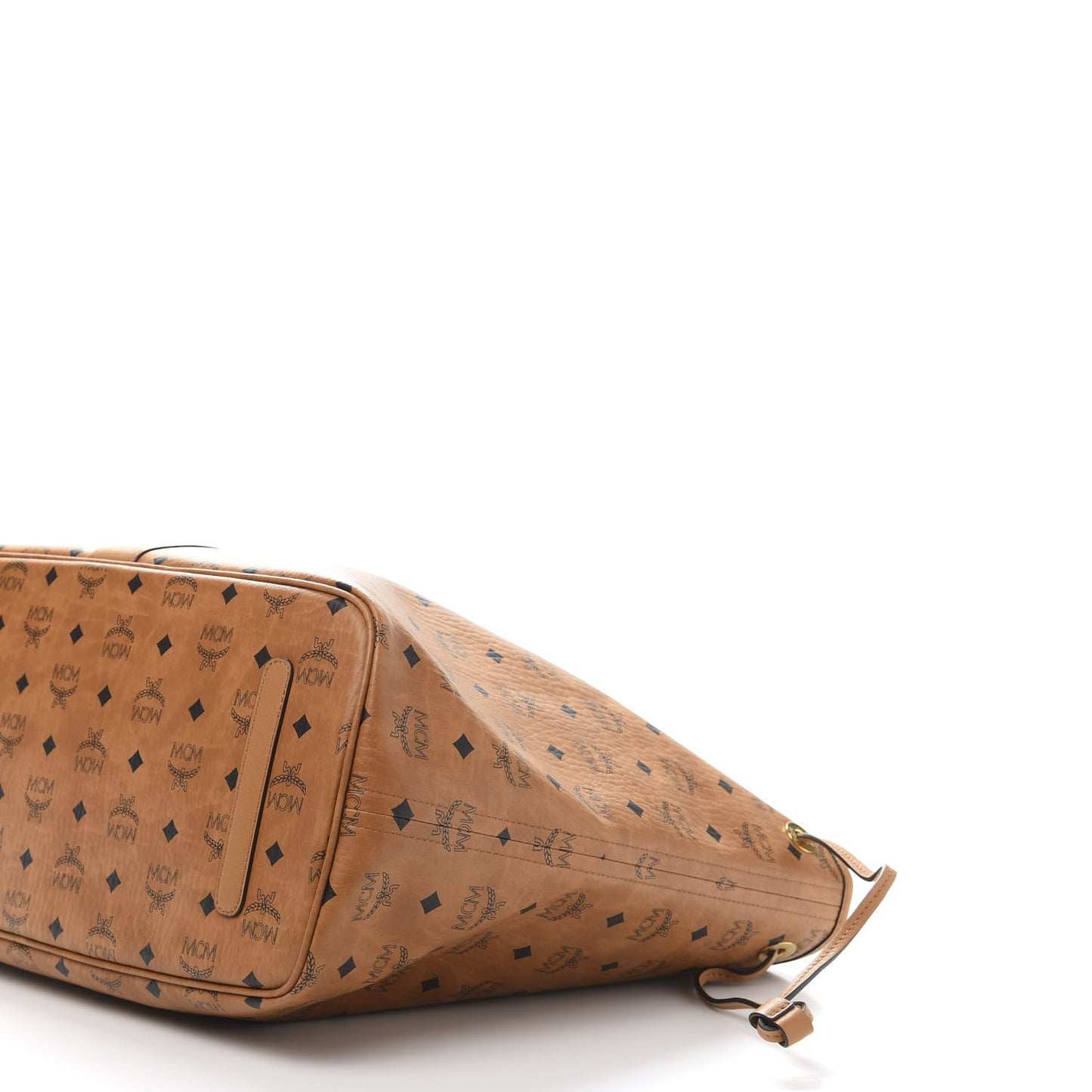 Visetos Large Liz Reversible Shopper Tote Cognac