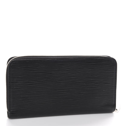 Louis Vuitton Epi Zippy Wallet Black 2 of 8
