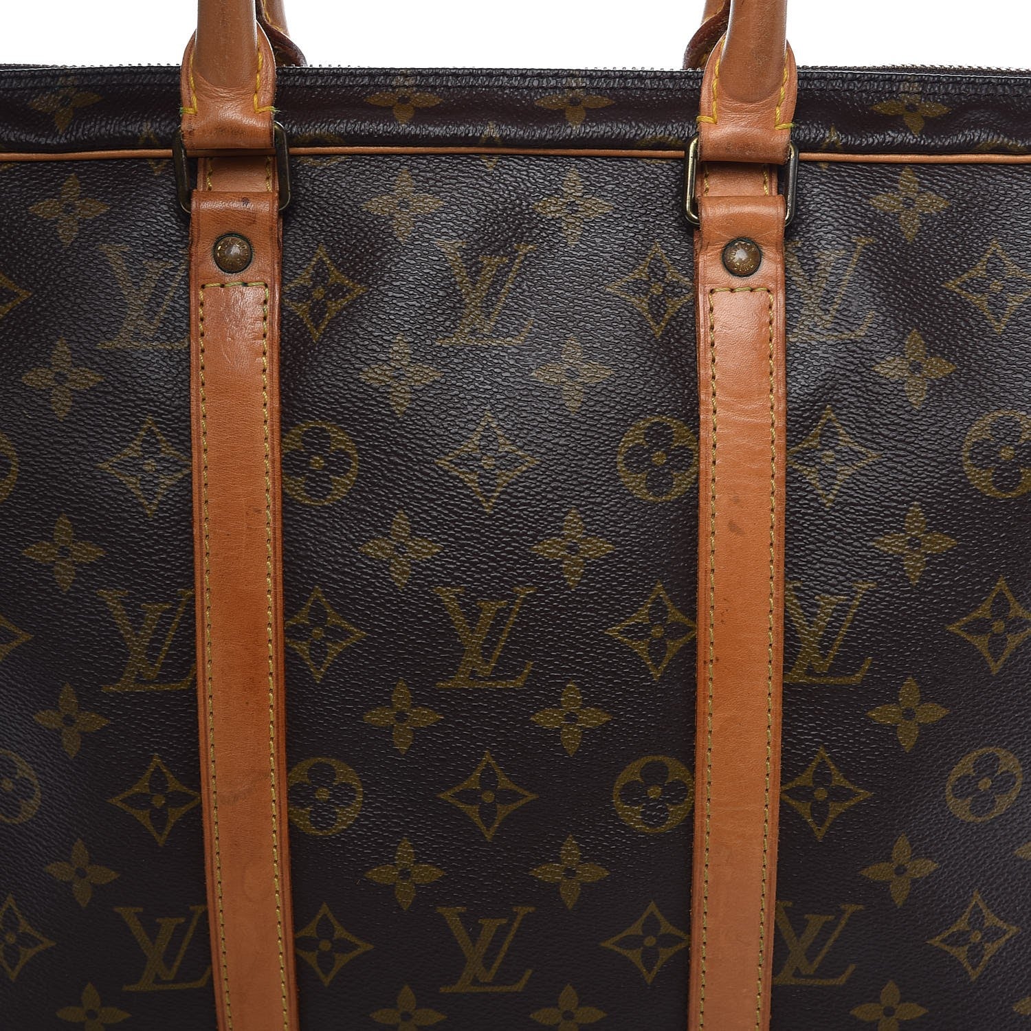 Louis Vuitton Monogram Porte Documents Voyage Briefcase 13 of 15