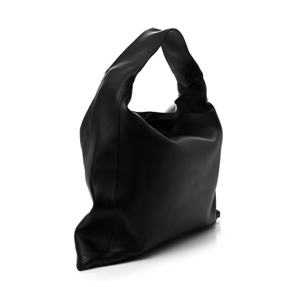 Bottega Veneta Silky Calfskin Large Hop Black 3 of 11