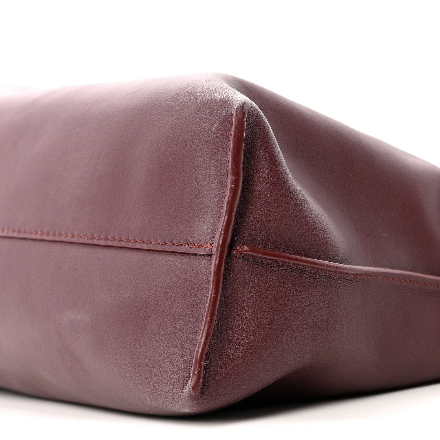 Loewe Nappa Medium Flamenco Knot Bag Dark Burgundy 8 of 10