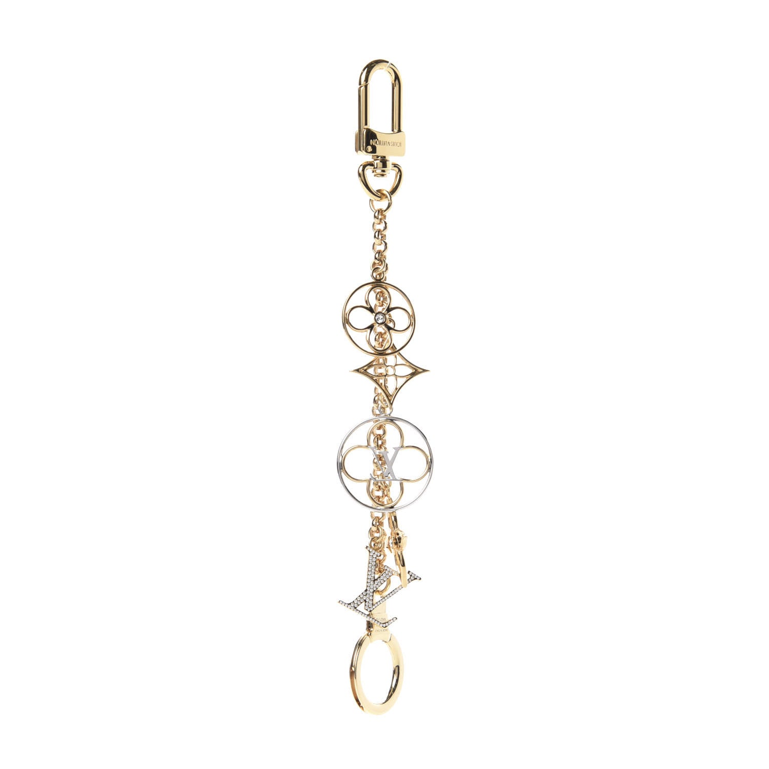 Louis Vuitton Metal Flower Finesse Chain Bag Charm 1 of 5