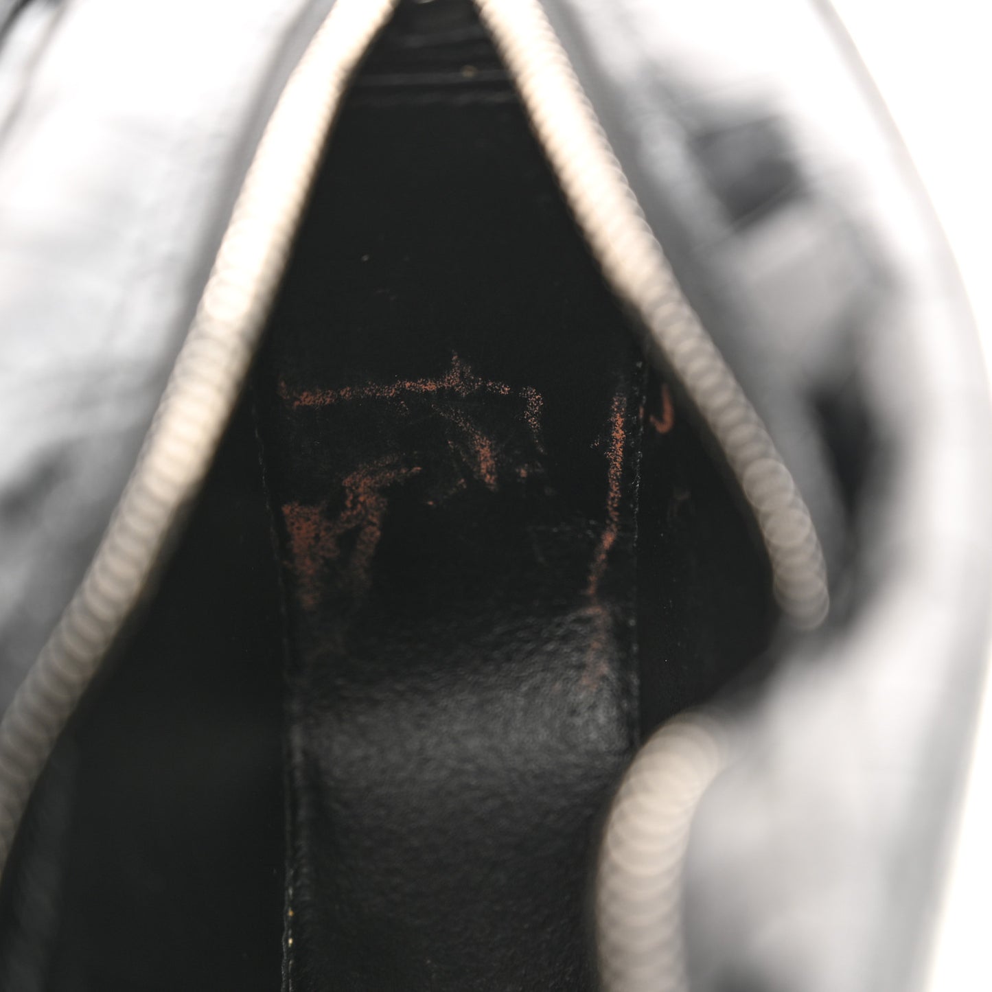 Shiny Calfskin Logo Crocodile Embossed XS Everyday Camera Bag Black