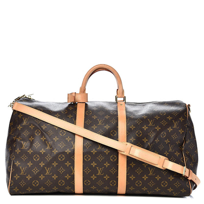 Louis Vuitton Monogram Keepall Bandouliere 55 1 of 16