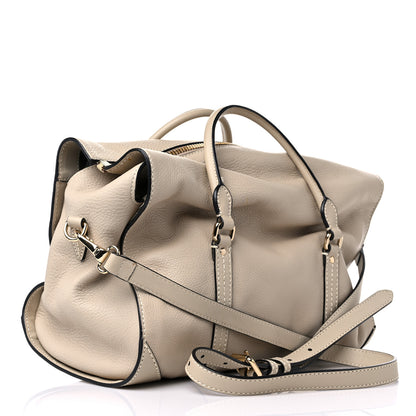 Burberry Calfskin Satchel Limestone 3 of 13