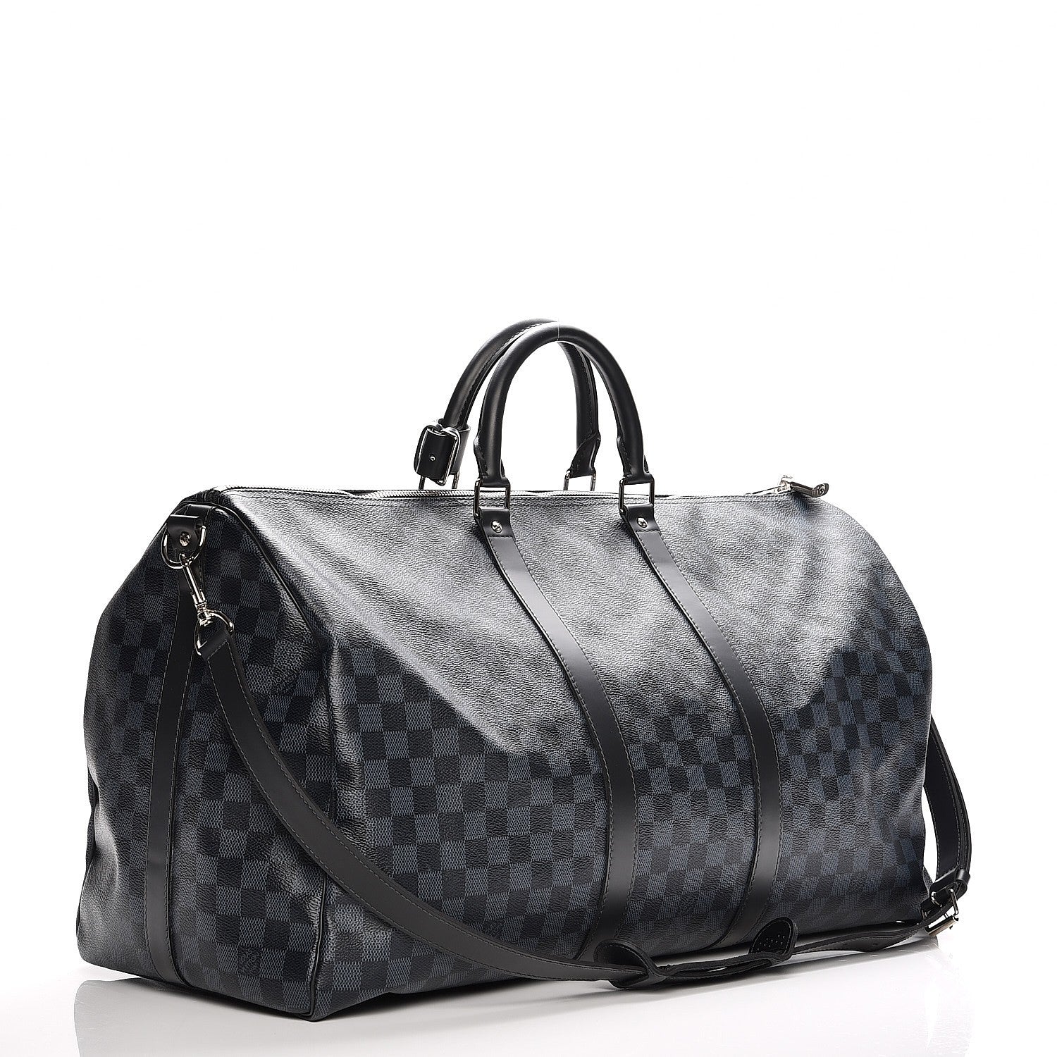 Louis Vuitton Damier Cobalt Keepall Bandouliere 55 4 of 13