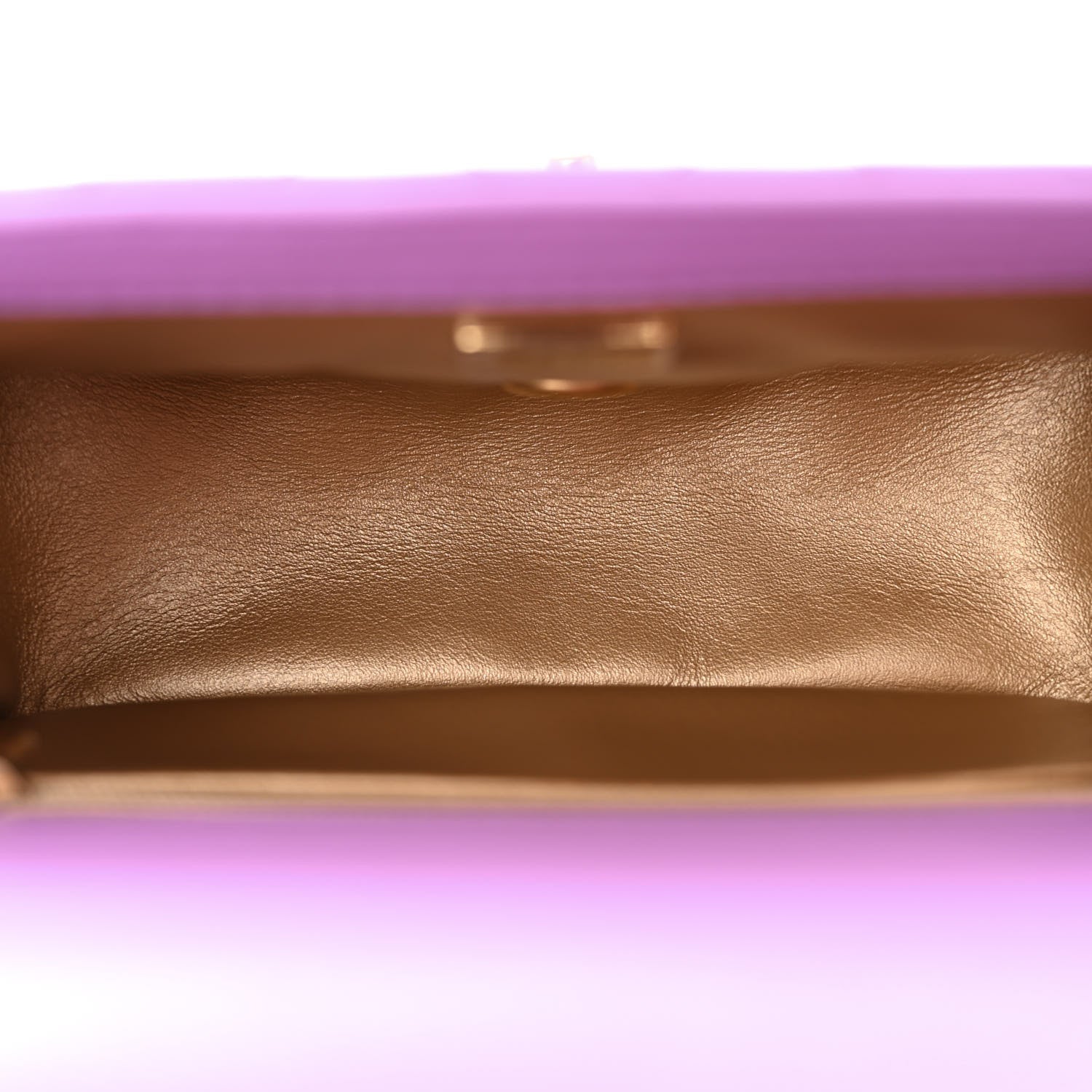 Chanel Lambskin Quilted Mini Pearl Crush Flap Purple 5 of 11