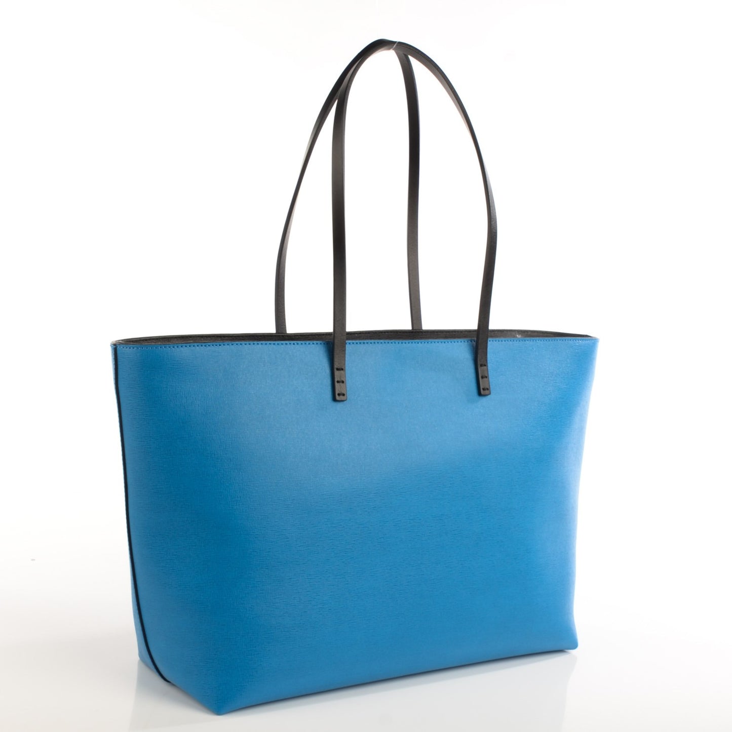 Vitello Elite Cuoio Monster Buggies Medium Roll Tote Blue Royal Black