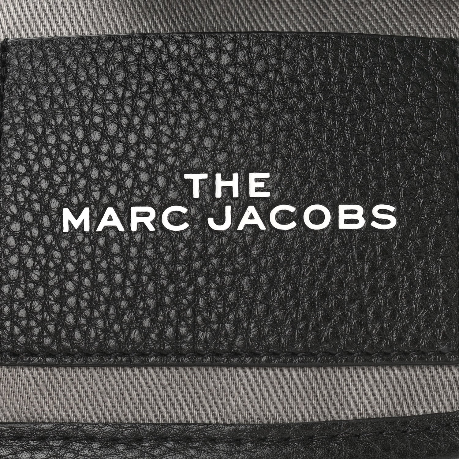 Marc Jacobs Grained Calfskin Small The Tote Bag Black 6 of 11