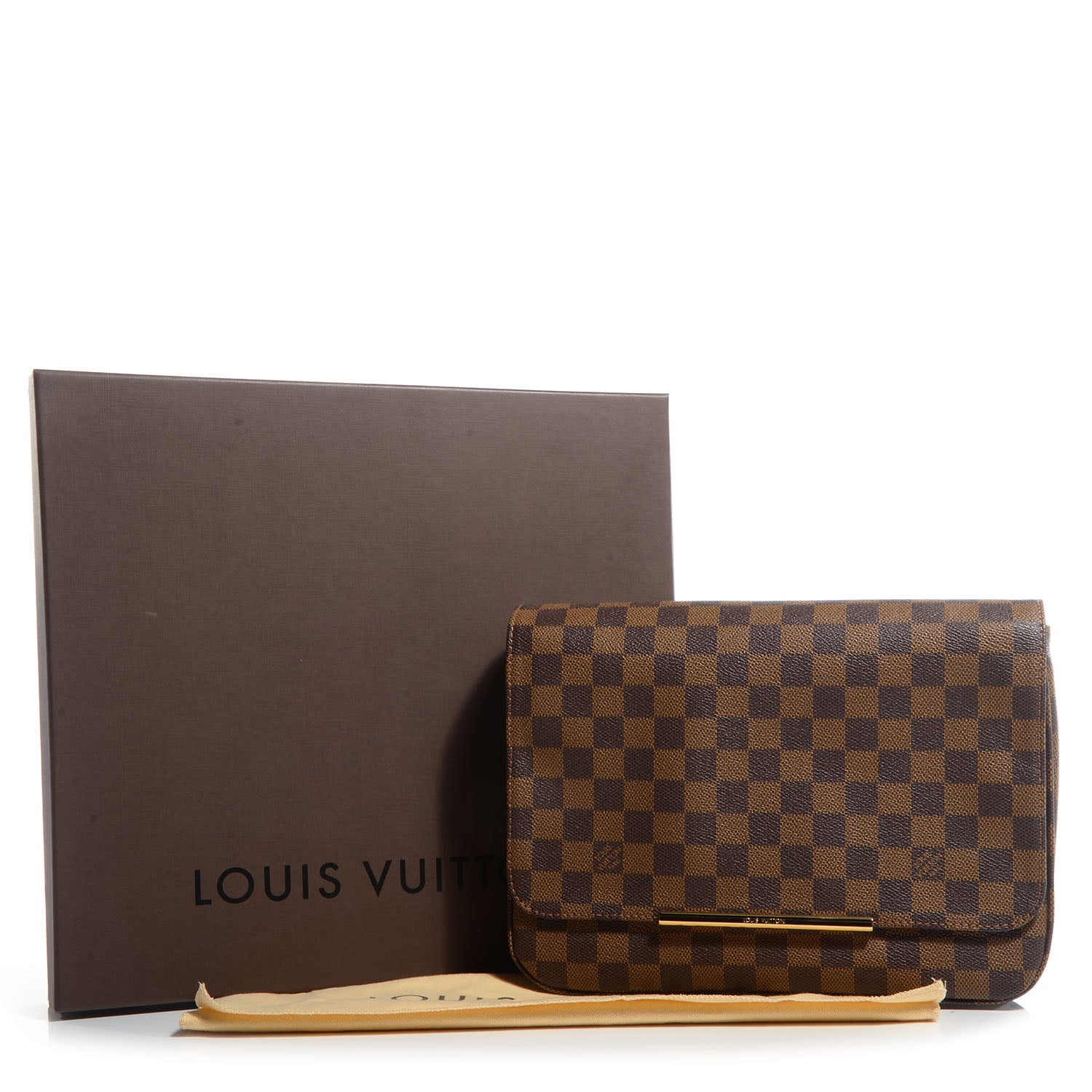 Louis Vuitton Damier Ebene Hoxton GM 9 of 9