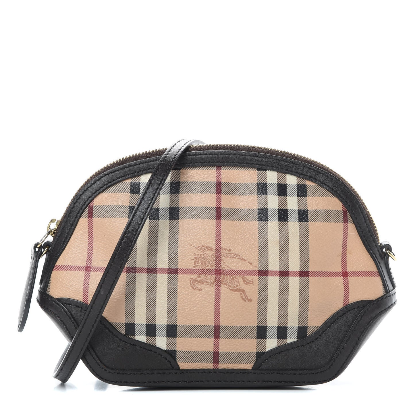Haymarket Check Mini Orchard Crossbody Chocolate