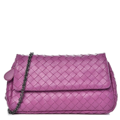 Bottega Veneta Nappa Intrecciato Mini Chain Messenger Peony 1 of 7