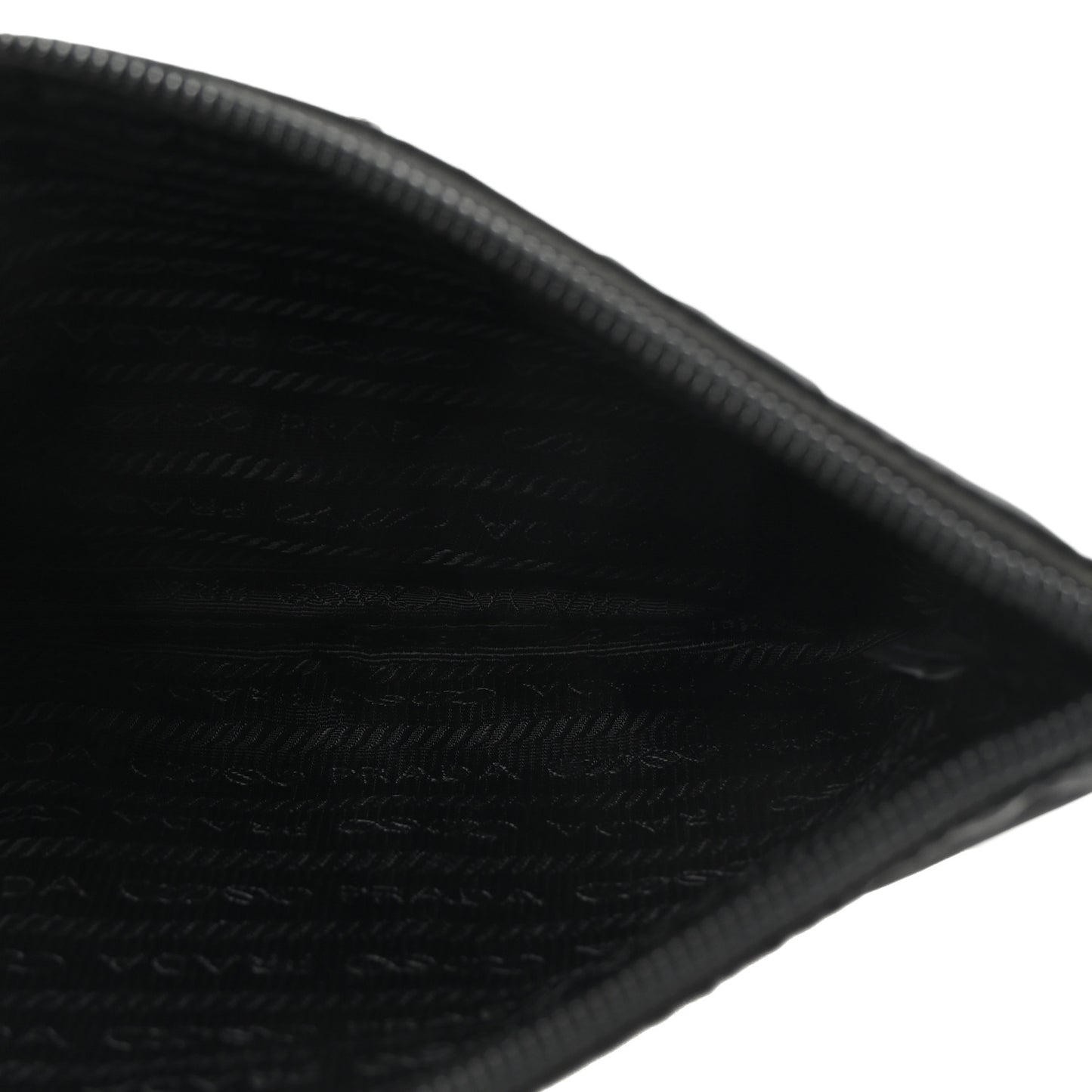 Tessuto Nylon Vela Wristlet Black