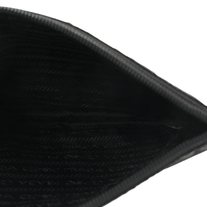 Prada Tessuto Nylon Vela Wristlet Black 5 of 6