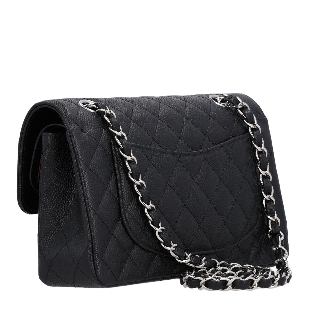 Chanel Caviar Quilted Small Double Flap Black 2 of 10