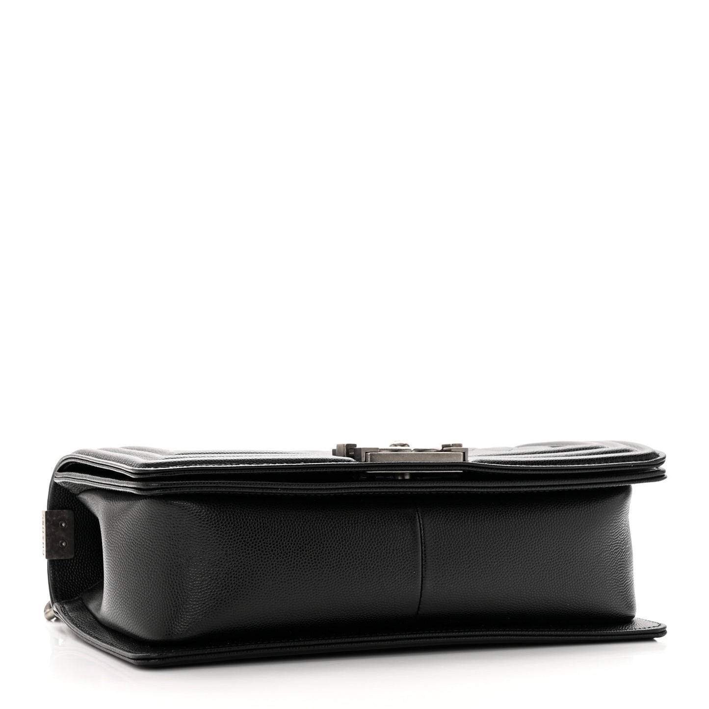 Caviar Quilted Medium Boy Flap Black