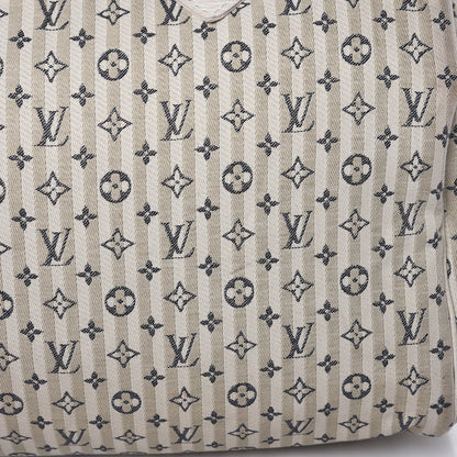 Louis Vuitton Mini Lin Croisette Speedy 30 Blue 9 of 13