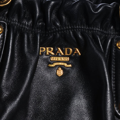Prada Soft Calf Shopping Bag Nero Black 9 of 9