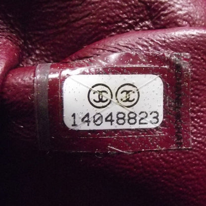 Chanel Caviar JUMBO Classic Flap Dark Red 8 of 10