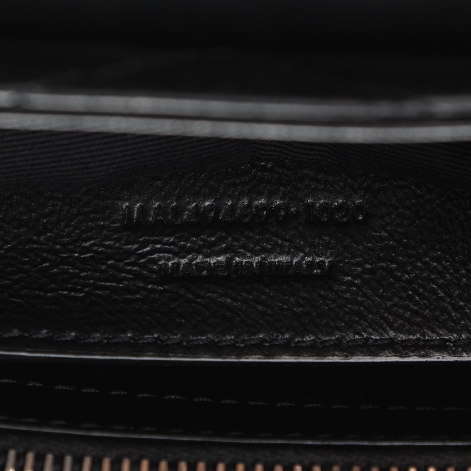 Saint Laurent Calfskin Y Quilted Monogram Small Loulou Chain Satchel Black 8 of 11