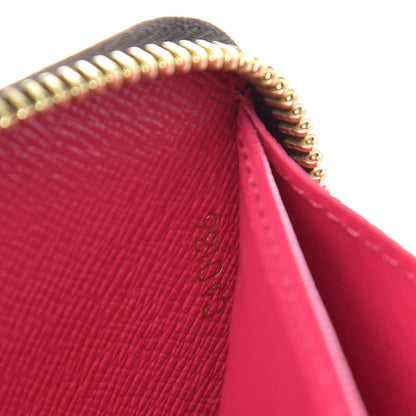 Louis Vuitton Monogram Bay Zippy Wallet Rose Ballerine Poppy 7 of 8