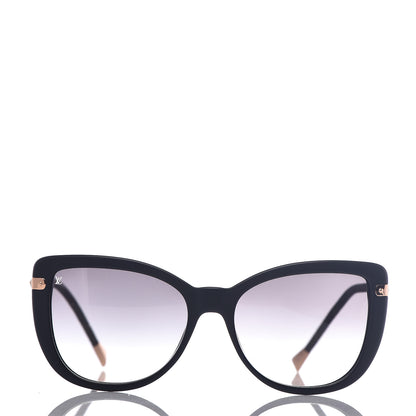 Louis Vuitton Monogram Acetate Charlotte Sunglasses Z0781W Black 2 of 6