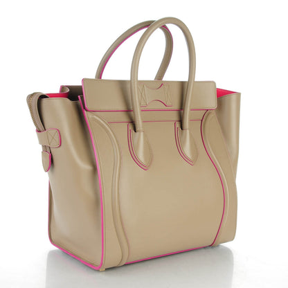 Celine Palmelato Calfskin Mini Luggage Camel 4 of 10