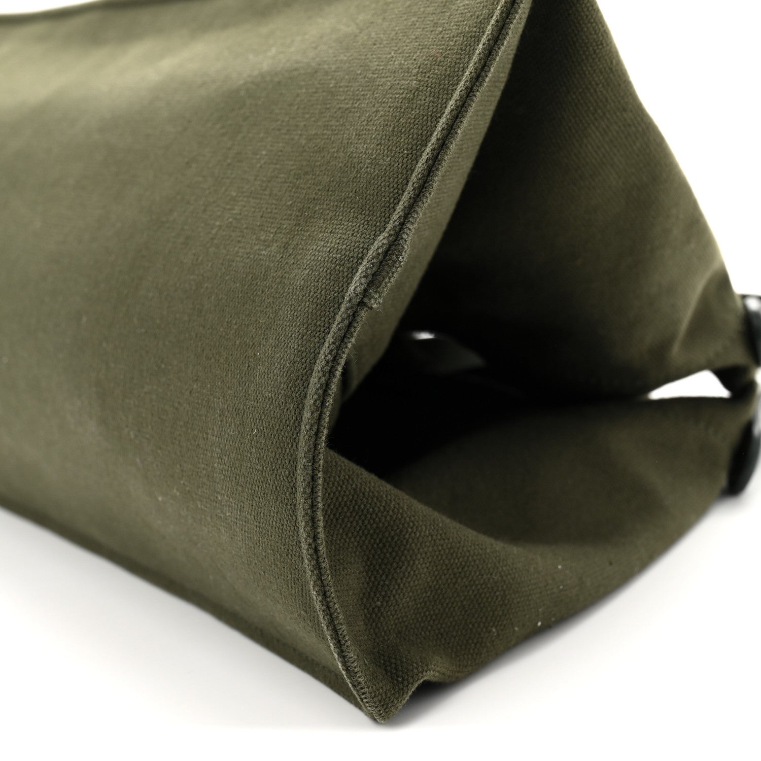 The Row Cotton Twill East West Idaho Tote Green 9 of 9
