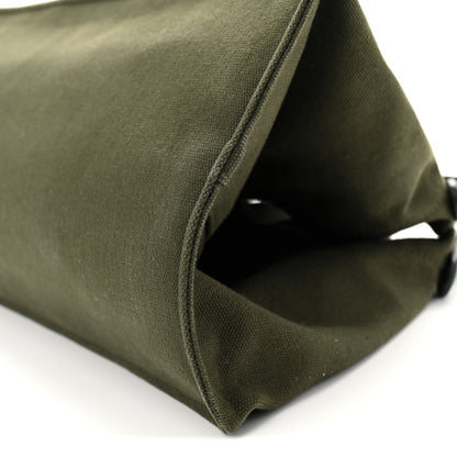 The Row Cotton Twill East West Idaho Tote Green 9 of 9