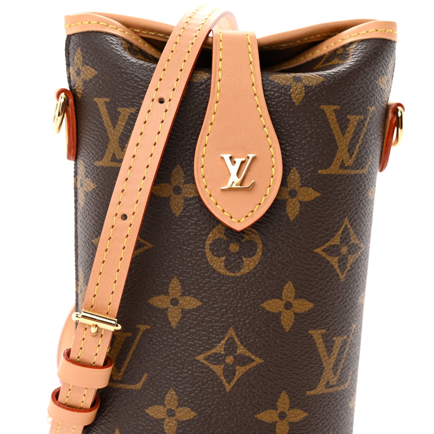 Monogram Fold Me Pouch