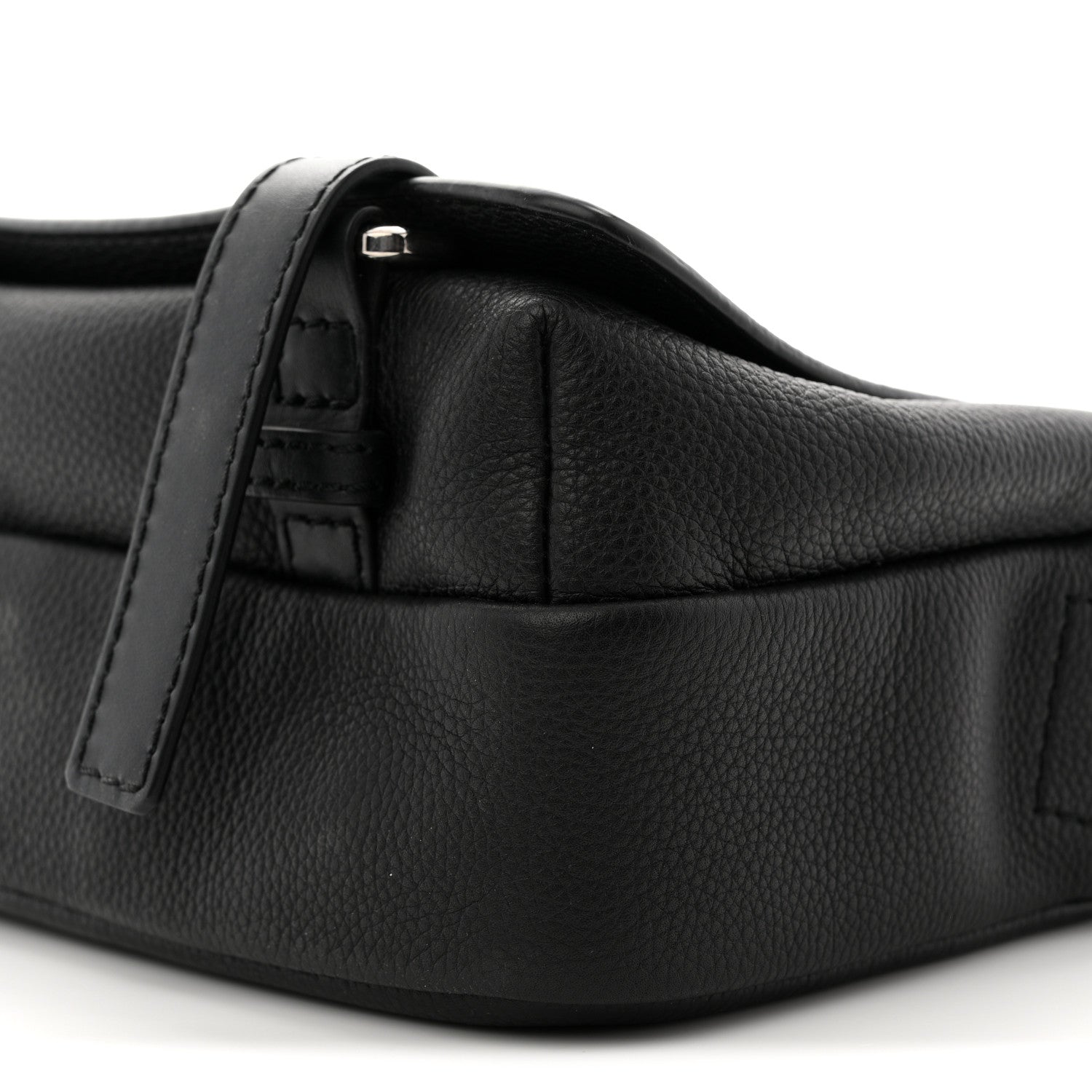 Loewe Soft Grained Calfskin XS Military Messenger Bag Black 10 of 11