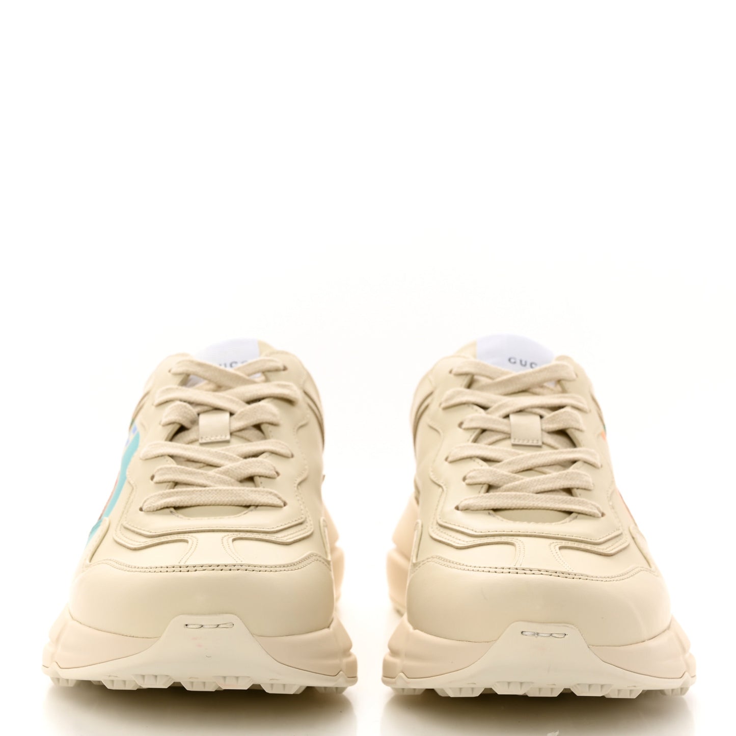 X THE NORTH FACE Apollo Calfskin Mens Rhyton Sneakers 7 Ivoire