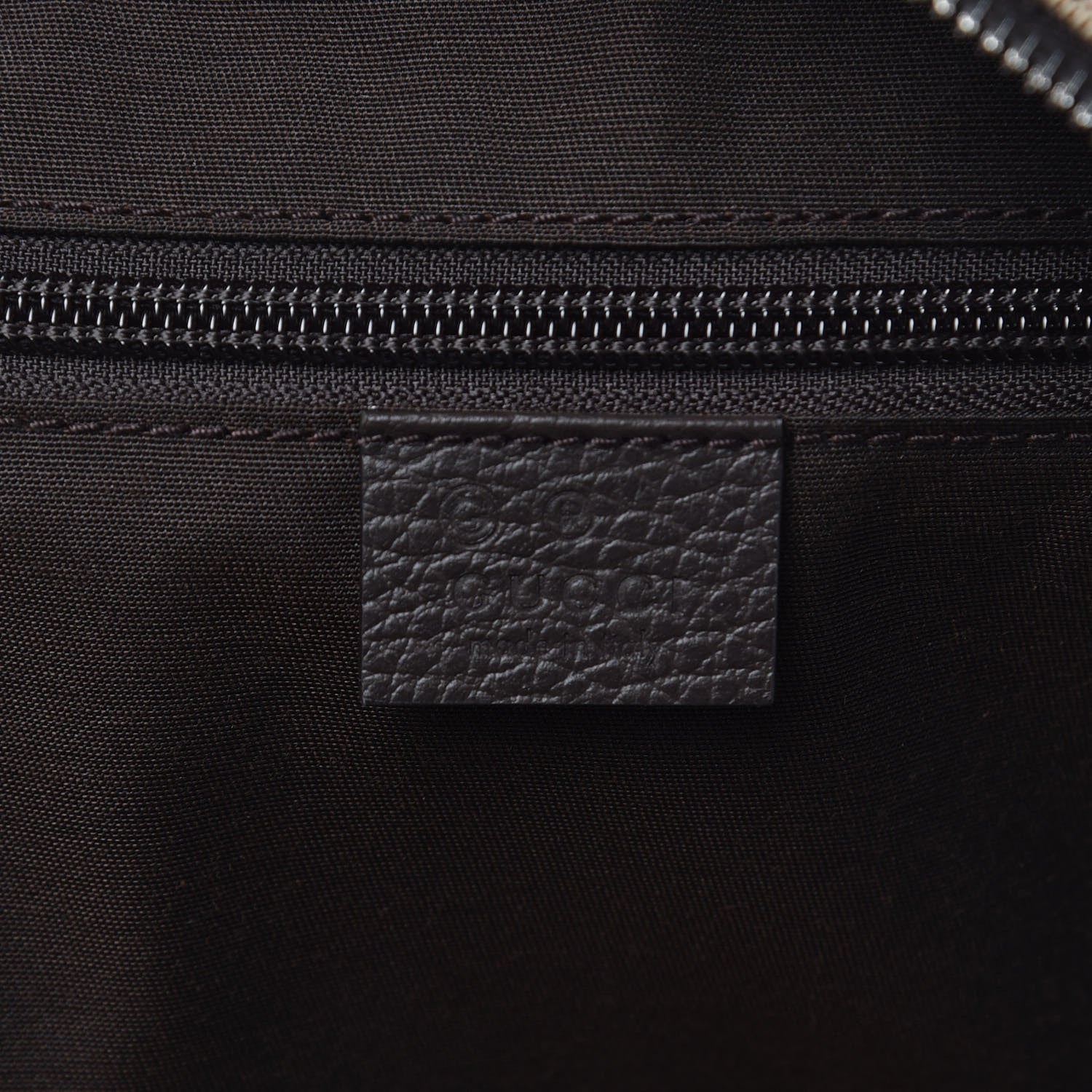 Gucci Monogram Travel Backpack Dark Brown 6 of 9