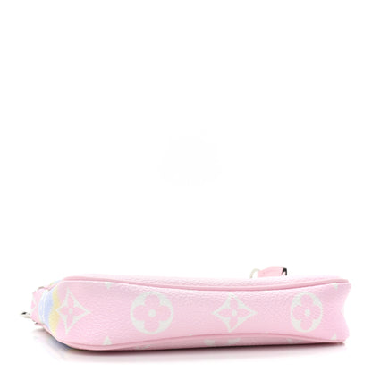 Louis Vuitton LOUIS VUITTON Monogram Escale Mini Pochette Accessories Pastel 4 of 10