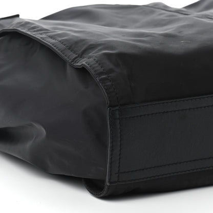 Burberry Nylon Check Buckleigh Packable Tote Black 5 of 10
