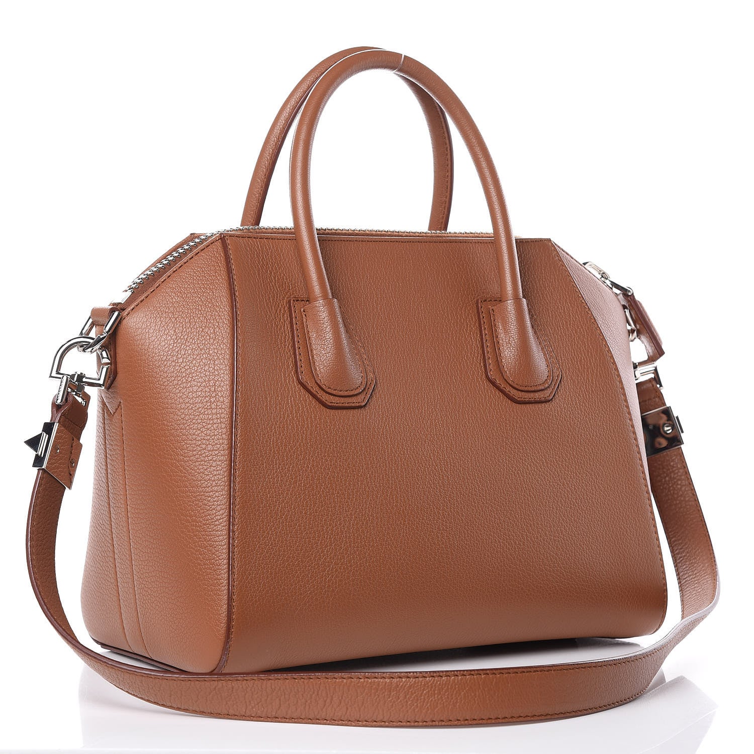 Givenchy Sugar Goatskin Small Antigona Cognac 3 of 10