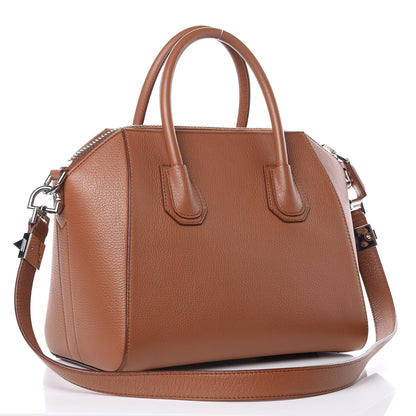 Givenchy Sugar Goatskin Small Antigona Cognac 3 of 10