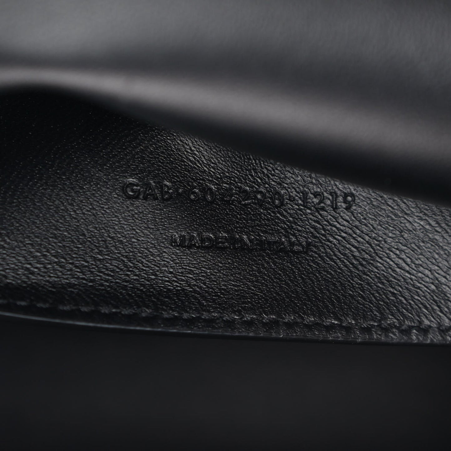 Suede Monogram Medium Kate Whipstitch Shoulder Bag Black