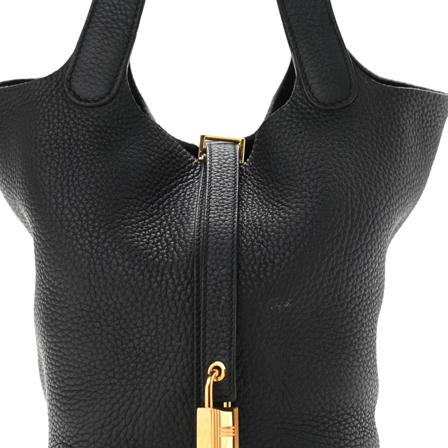 Hermes Taurillon Clemence Picotin Lock 18 PM Black 10 of 14