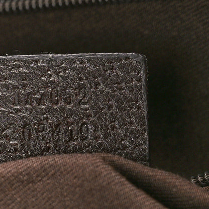 Gucci Monogram Medium Princy Tote Dark Brown 7 of 11