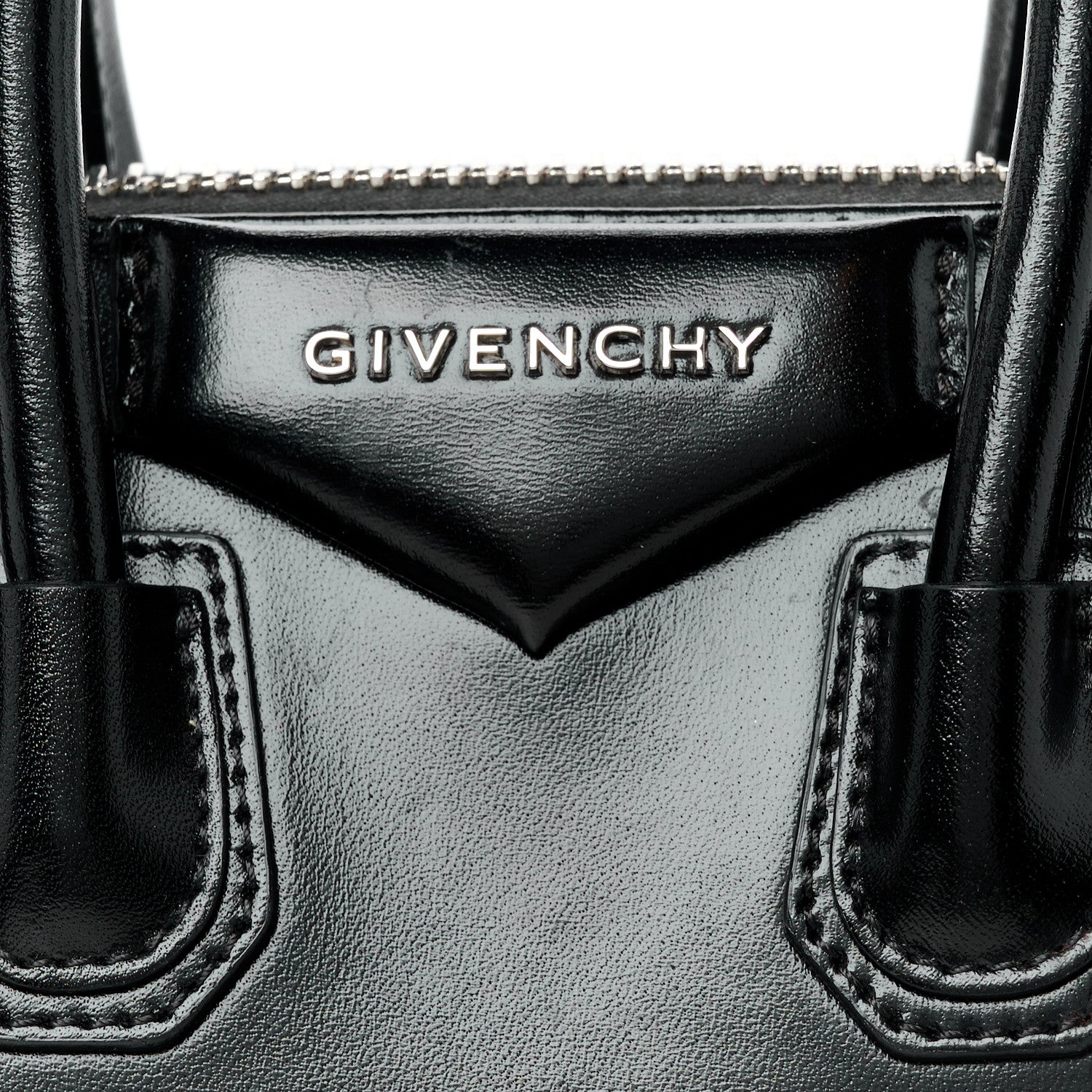 Givenchy Shiny Lord Calfskin Mini Antigona Black 8 of 10