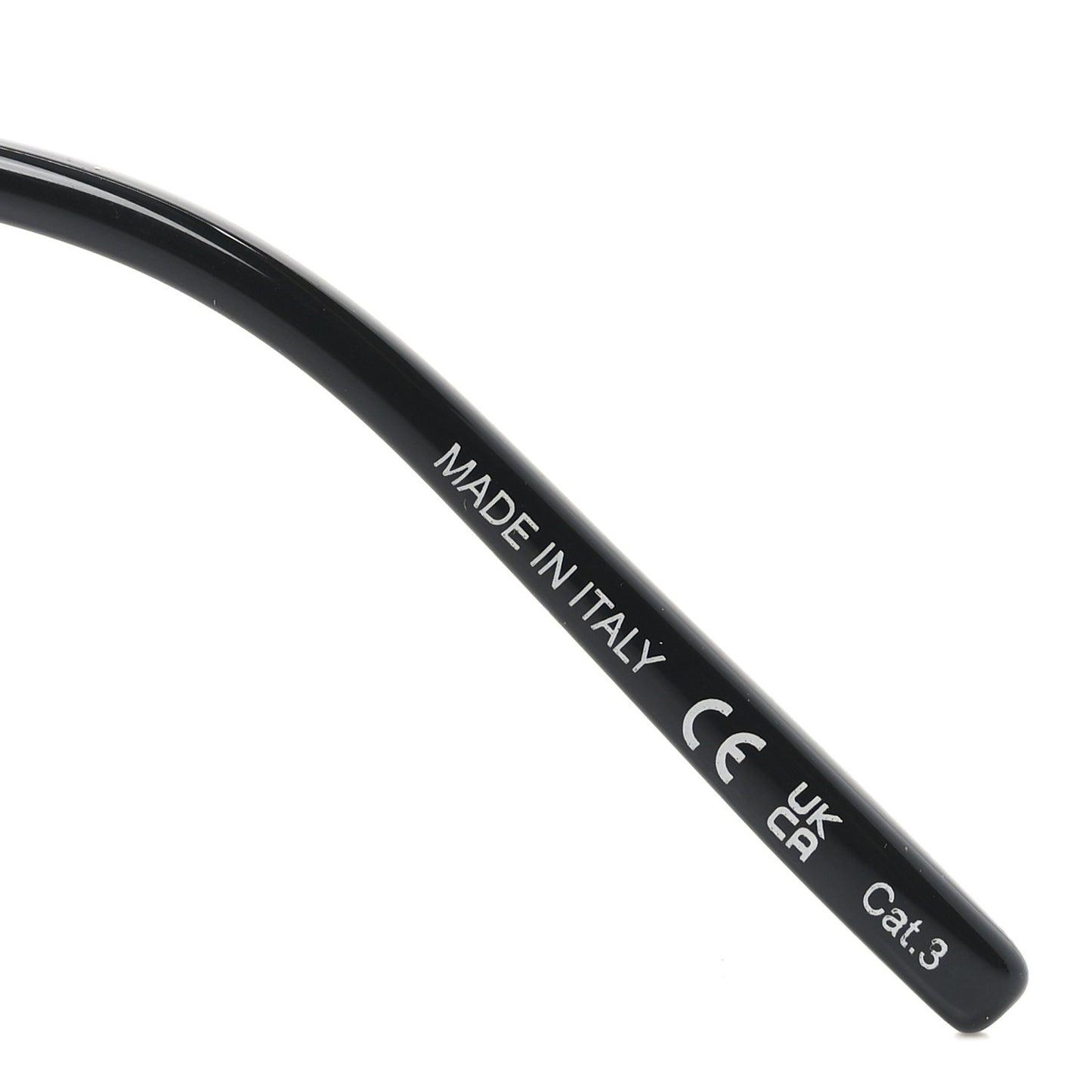 Acetate Cat Eye Sunglasses SL 775 Black